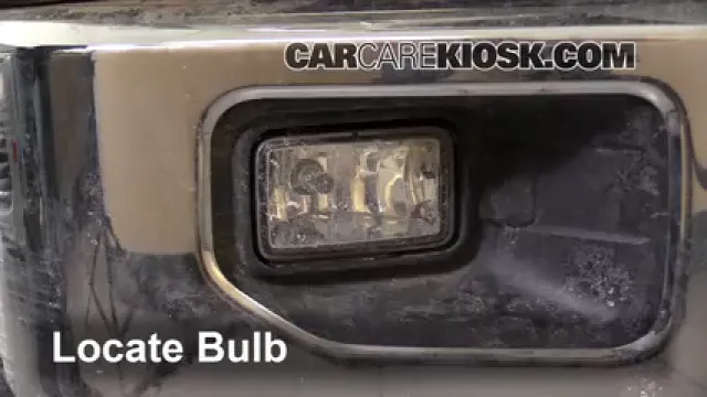 2015 Ford F-150 XLT 3.5L V6 Turbo Crew Cab Pickup Éclairage Feu antibrouillard (remplacer l'ampoule)